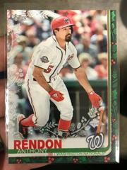 Anthony Rendon [Metallic] #HW110 Baseball Cards 2019 Topps Holiday Mega Box Prices