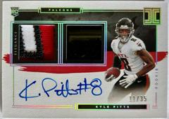 Kyle Pitts [Helmet, Patch Autograph Nameplate] #110 Football Cards 2021 Panini Impeccable Prices