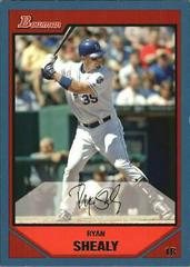 Ryan Shealy #22 Baseball Cards 2007 Bowman Prices