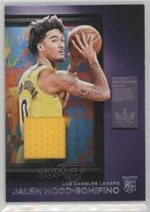 Jalen Hood-Schifino #31 Basketball Cards 2023 Panini Court Kings Debut Showcase Memorabilia Prices