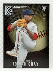 Josiah Gray [Artist Proof] Baseball Cards 2022 Panini Capstone Prices