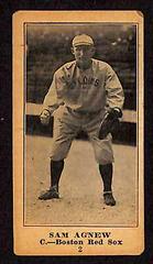 Sam Agnew [Blank Back] #2 Baseball Cards 1916 M101 4 Sporting News Prices