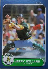 Jerry Williard #U-126 Baseball Cards 1986 Fleer Update Prices