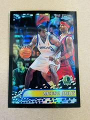 Michael Finley [Black Refractor] Basketball Cards 2001 Topps Chrome Prices
