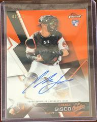 Chance Sisco [Orange Refractor] Baseball Cards 2018 Topps Finest Autographs Prices