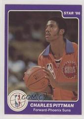 Charles Pittman #39 Basketball Cards 1985 Star Prices