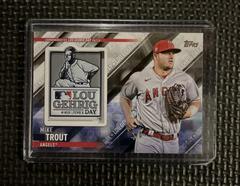 Mike Trout Baseball Cards 2022 Topps Update Special Event Patch Relics Prices