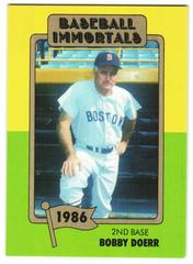 Bobby Doerr Baseball Cards 1980 Baseball Immortals Prices