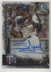 Miguel Sano [Refractor] #CRA-MS Baseball Cards 2016 Bowman Chrome Rookie Autographs Prices