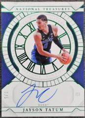 Jayson Tatum [Century Emerald] #12 Basketball Cards 2022 Panini National Treasures Collegiate Prices