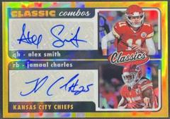 Alex Smith, Jamaal Charles [Signature Gold] Football Cards 2022 Panini Classics Combos Prices