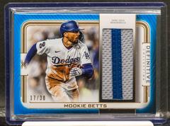 Mookie Betts #DPC-MBE Baseball Cards 2023 Topps Definitive Patch Collection Prices