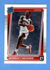 Bennedict Mathurin Basketball Cards 2022 Panini Chronicles Draft Picks Donruss Optic Rated Rookie Prices