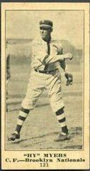 'HY' Myers #131 Baseball Cards 1916 M101 4 Sporting News Prices