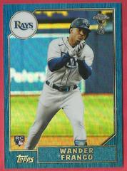 Wander Franco [Ben Baller Blue] #87BC-13 Baseball Cards 2022 Topps Chrome 1987 Prices