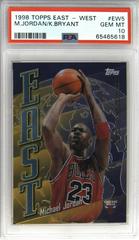 Michael Jordan, Kobe Bryant #EW5 Basketball Cards 1998 Topps East West Prices