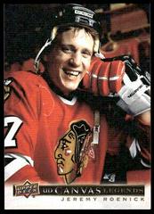 Jeremy Roenick #C-15 Hockey Cards 2020 SP Signature Edition Legends UD Canvas Prices
