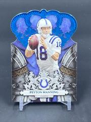 Peyton Manning [Blue] #43 Football Cards 2010 Panini Crown Royale Prices