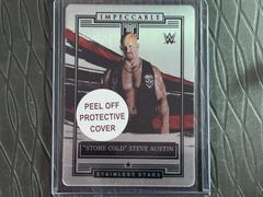 Stone Cold Steve Austin #7 Wrestling Cards 2022 Panini Impeccable WWE Stainless Stars Prices