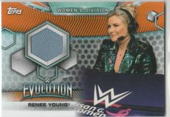 Renee Young [Orange] Wrestling Cards 2019 Topps WWE Women's Division Prices