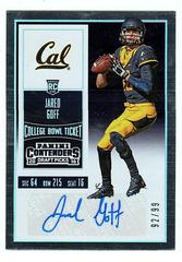Jared Goff [Looking Ahead Autograph Bowl Ticket] Football Cards 2016 Panini Contenders Draft Picks Prices