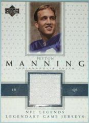 Peyton Manning Football Cards 2000 Upper Deck Legends Legendary Jerseys Prices