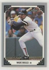 Wade Boggs #14 Baseball Cards 1991 Leaf Preview Prices