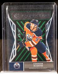 Connor McDavid [Green] #RFX-1 Hockey Cards 2021 SPx Radiance FX Prices