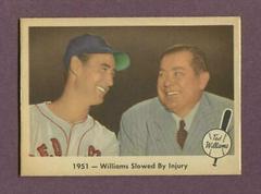 1951 Williams [Slowed By Injury] #42 Baseball Cards 1959 Fleer Ted Williams Prices