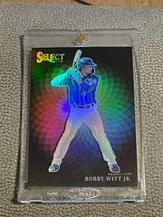 Bobby Witt Jr. Baseball Cards 2022 Panini Select Color Wheel Prices