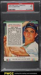 Ted Kluszewski Baseball Cards 1954 Red Man Tobacco Prices