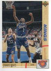 Travis Mays #R9 Basketball Cards 1991 Upper Deck Rookie Standouts Prices