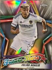 Julian Araujo Soccer Cards 2022 Topps Chrome MLS Future Stars Prices