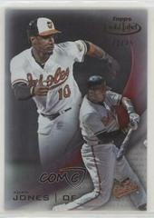 Adam Jones [Class 3 Red] #95 Baseball Cards 2016 Topps Gold Label Prices