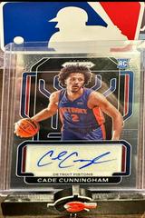 Cade Cunningham #RS-CCA Basketball Cards 2021 Panini Prizm Rookie Signatures Prices
