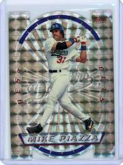 Mike Piazza [Atomic Refractor] Baseball Cards 1996 Bowman's Best Cuts Prices