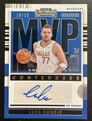 Luka Doncic #MVP-LDC Basketball Cards 2021 Panini Contenders MVP Autographs Prices