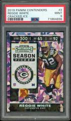 Reggie White [Cracked Ice Ticket] #2 Football Cards 2019 Panini Contenders Prices