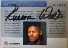 Everson Walls [autograph] Football Cards 1991 Proline Portraits Autographs Prices