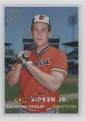 Cal Ripken Jr. Baseball Cards 2021 Topps Chrome 70 Years of Baseball Prices