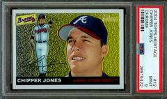 Chipper Jones Baseball Cards 2004 Topps Heritage Chrome Prices