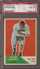 Fran Rogel #43 Football Cards 1960 Fleer Prices