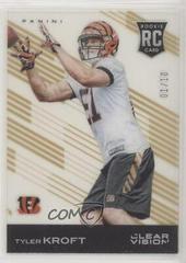 Tyler Kroft [Gold] #162 Football Cards 2015 Panini Clear Vision Prices