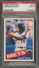 George Foster #170 Baseball Cards 1985 Topps Mini Prices