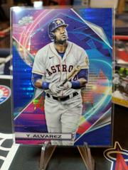 Yordan Alvarez [Blue Moon] Baseball Cards 2022 Topps Cosmic Chrome Prices
