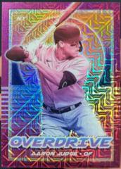 Aaron Judge [Purple Mojo] Baseball Cards 2021 Panini Chronicles Overdrive Prices