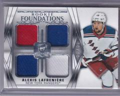 Alexis Lafreniere Hockey Cards 2020 Upper Deck The Cup Foundations Quad Jersey Prices