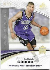 Francisco Garcia #123 Basketball Cards 2005 SP Game Used Prices