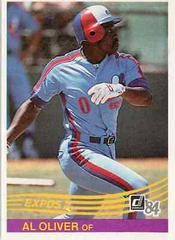 Al Oliver #177 Baseball Cards 1984 Donruss Prices