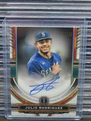 Julio Rodriguez [Purple] #TA-JR Baseball Cards 2023 Topps Tribute Autographs Prices